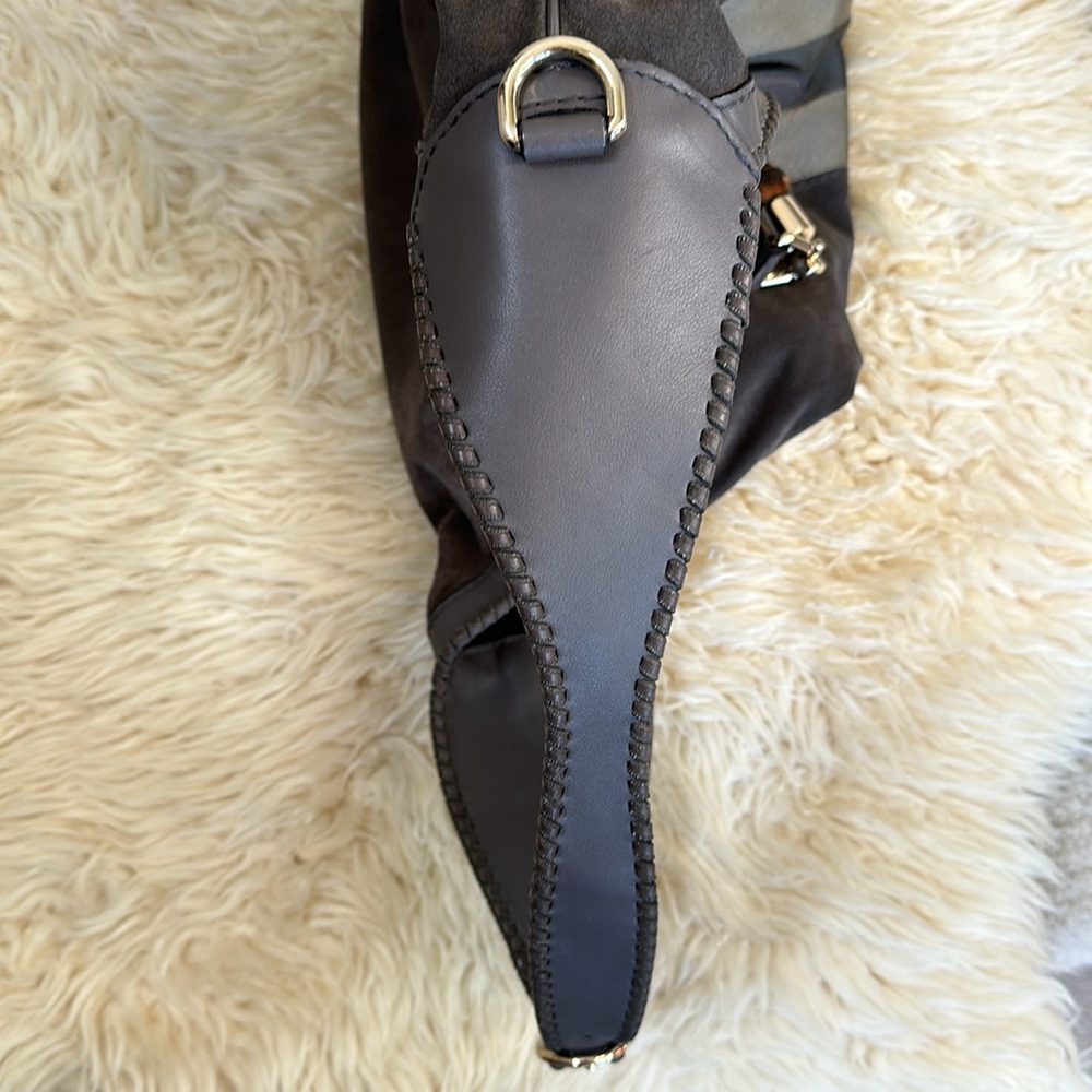 Gucci Dark Gray Hobo - Picture 13 of 17